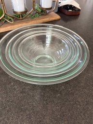 Clear Mixing Bowls (4)