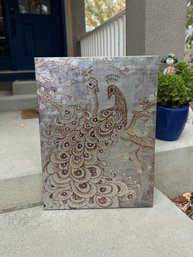 Peacocks In The Winter