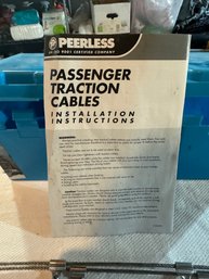 2X Peerless Passenger Traction Cables