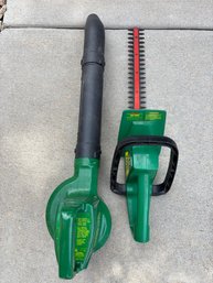 Blower, Hedge Trimmer