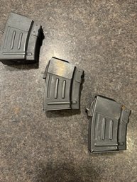 (3) 7.62 Metal Magazines
