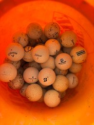 *Bucket O' Golf Balls!