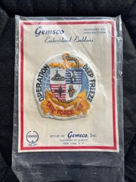 Vintage 'Operation Deep Freeze' Antarctic Expedition Patch (60's)