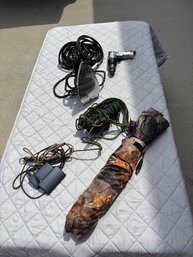 Pneumatic Drill, Iron, Hunting/camping Cord, Umbrella Camp, Pocket Warmers