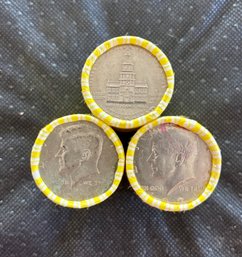 Unsearched, Rolled From Mint Kennedy Half Dollars