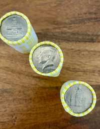 Mint/bank Rolled Kennedy Half Dollars