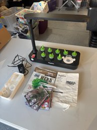 VegeBox Indoor Garden Kit With LED Lighting And Starter Seeds