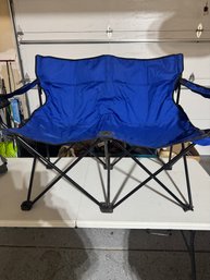 Trademark Innovations Love Seat Style Double Camp Chair