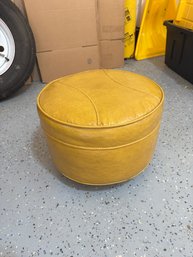 Vintage Mustard Yellow Footstool