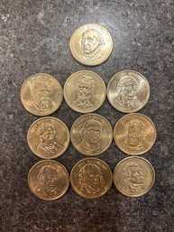 President $1 US Mint Coins