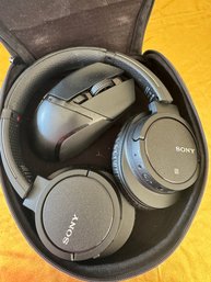 Sony Wireless Bluetooth Headphones And Mouse