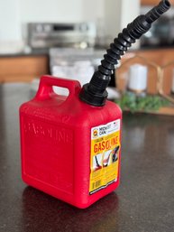 Red One Gallon Gas Can