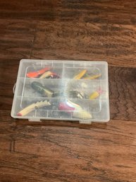 Lot Of 8 Vintage Fish Lures W/Box