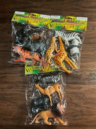 Plastic Realistic Zoo Animals New