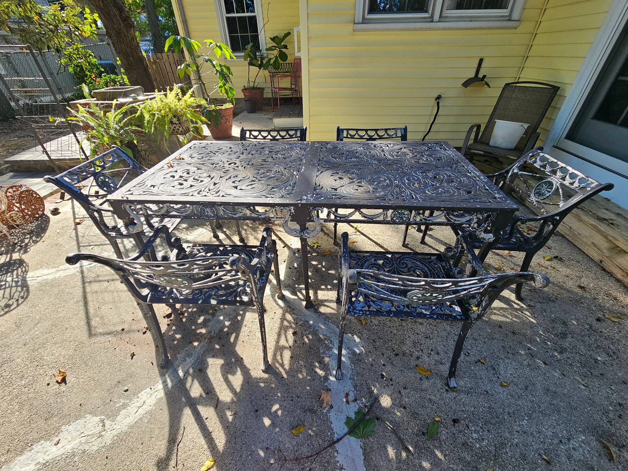 Aluminum Patio Table And Chairs 7877