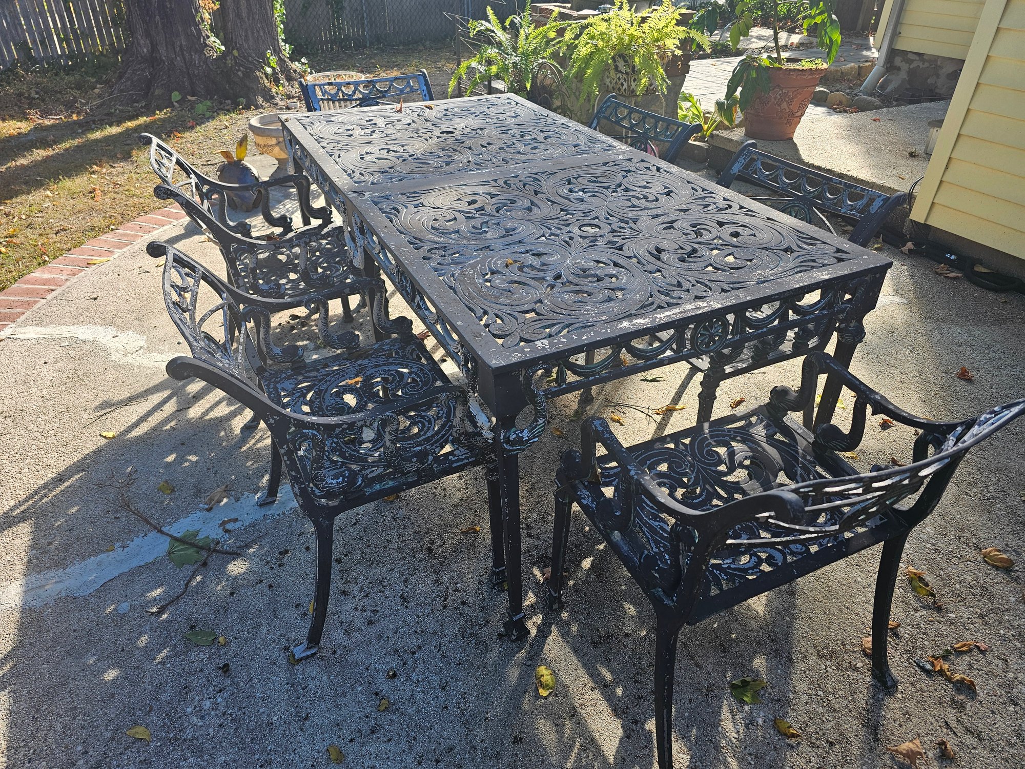 Aluminum Patio Table And Chairs 7877