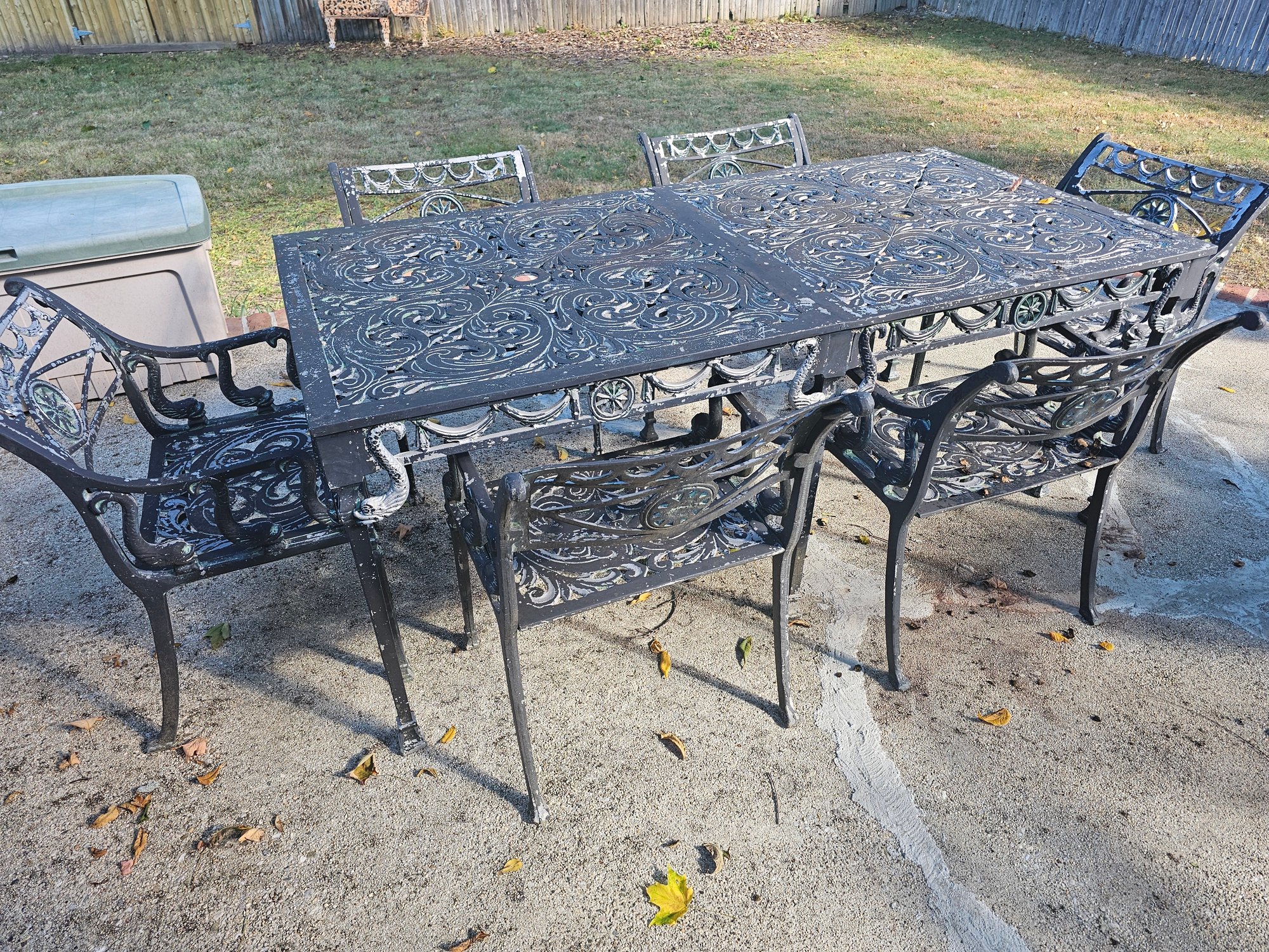 Aluminum Patio Table And Chairs 7877