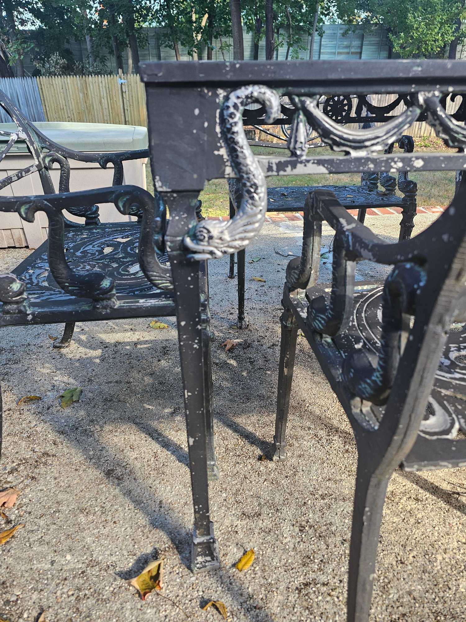 Aluminum Patio Table And Chairs 7877