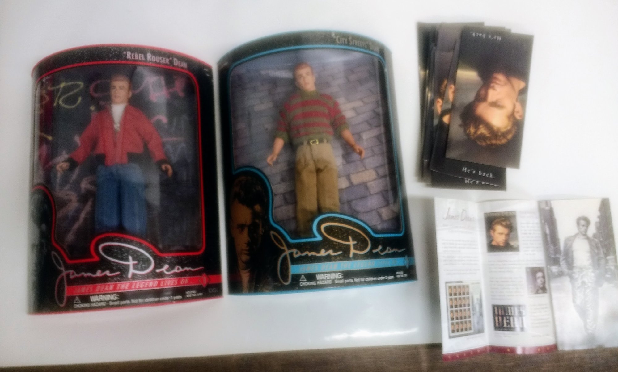 Two James Dean Rebel Rouser Collectors Dolls #7191 Two James Dean Rebel Rouser Collectors Dolls #7191