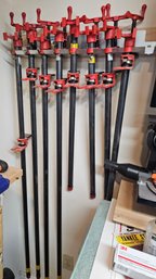 Lot Of Bessey Crank Handle Clamps