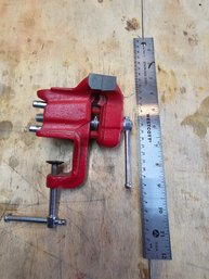 Red Durex Bench Vise