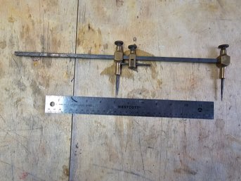 Trammel Set (not Marked But Possibly Starret)