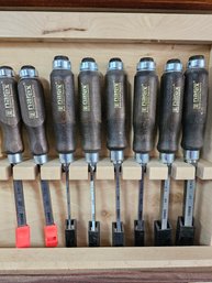 Lot Of Narex Czech Made Chisel Set