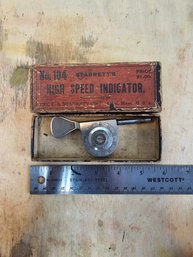 Starret High Speed Indicator