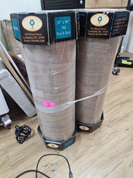 Two Rolls Of Walnut Peel And Stick Veneer