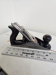 Stanley Plane With Red Lettering On Blade