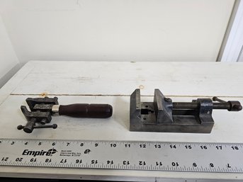 Pair Of Vintage Vises