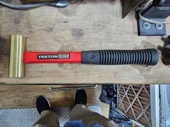 Tekton Brass Head Hammer