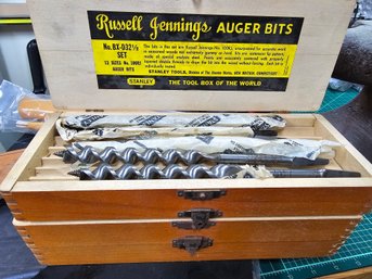Box Of Russell Jennings Auger Bits