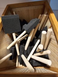 Lot Of Sponge Brushes