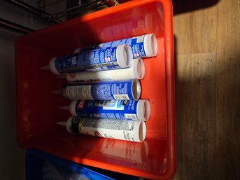 Lot Of Loctite Caulk
