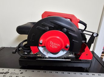 Trajan Q700 Chop Say For Steel 7 Inch Carbide Blade