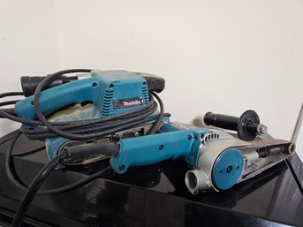 Pair Of Makita Corded Sanders