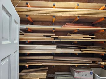 All Of The Dimensional Lumber Seen Here