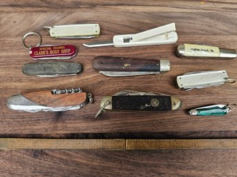 Misc Lot Of Pocket Knives