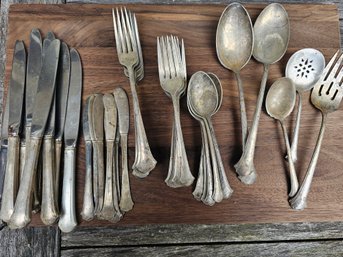 Lot Of Sterling Towle Chippendale Silverware