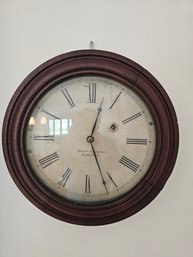 Upside Down Antique Clock