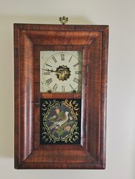 Ogee Reverse Painted Wall Clock