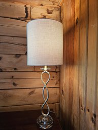 Gold And Clear Table Lamp (A)