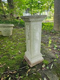 Nicely Carved Pedestal / Plant Stand