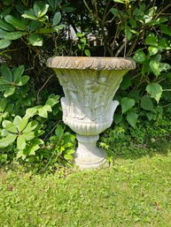 Beautiful Pair Of Concrete Garden Urns