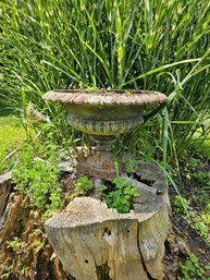 Single Cast Iron Urn
