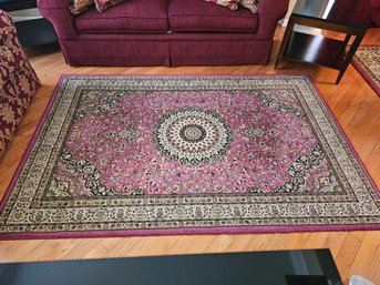 Area Carpet With Center Medallion
