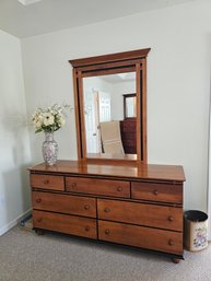 Full Size Dresser And Mirror