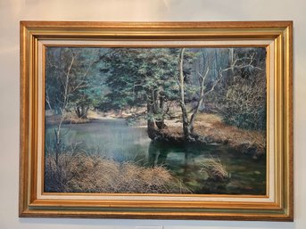 Landscape Oil On Canvas