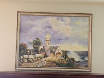 Seascape In The Kincade Style